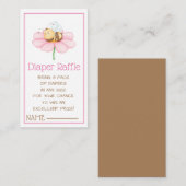 Draagbare bijen en ventilatoren, luiers informatiekaartje (Voorkant / Achterkant)