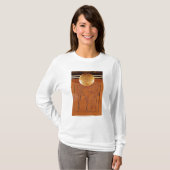 Draagbare borst, detail van Tutankhamun T-shirt (Voorkant volledig)
