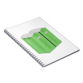 Draagbare chemische toiletten notitieboek (Rechterzijde)