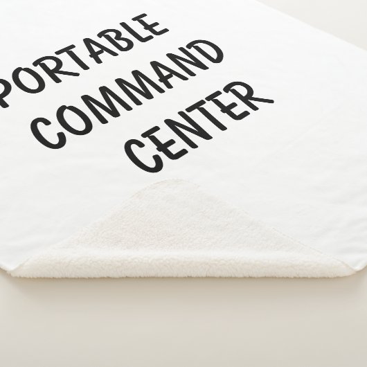 Draagbare commandocentrum deken (3/4)