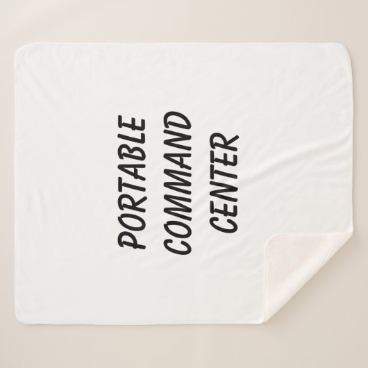 Draagbare commandocentrum deken (Voorkant (horizontaal))