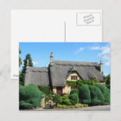 Draagbare dakbedekking in de chip briefkaart (Voorkant / Achterkant)