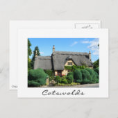 Draagbare dakbedekking in de chip briefkaart (Voorkant / Achterkant)