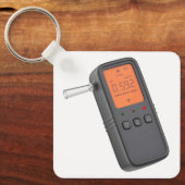 Draagbare digitale ademtester sleutelhanger (Voorkant)