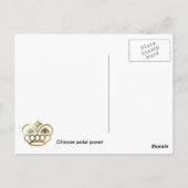 Draagbare goederen briefkaart (Achterkant)