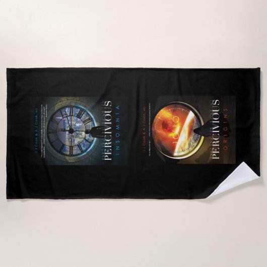 Draagbare Hoesjes Beach Towel Strandlaken (Voorkant)