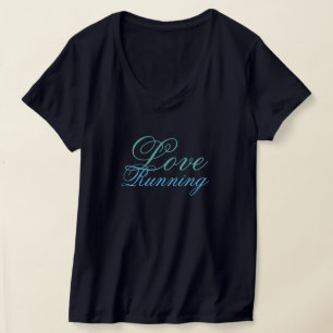 Draagbare inspiratieliefde actief t-shirt