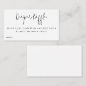 Draagbare kaartje voor Baby shower met wieltjes Informatiekaartje (Voorkant / Achterkant)