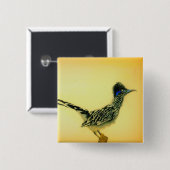 Draagbare kunst vierkante button 5,1 cm (Voorkant /achterkant)