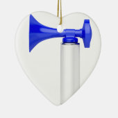 Draagbare luchthoorn keramisch ornament (Rechts)