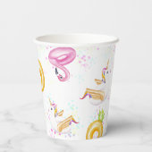 Draagbare papieren kopjes op feestdag papieren bekers (Achterkant)