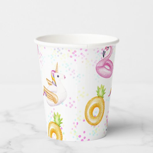 Draagbare papieren kopjes op feestdag papieren bekers (Rechts)