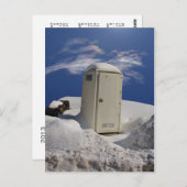 Draagbare Potty-kalender ~ briefkaart (Voorkant / Achterkant)