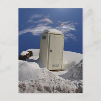 Draagbare Potty-kalender ~ briefkaart