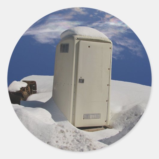 Draagbare Potty ~ sticker (Voorkant)