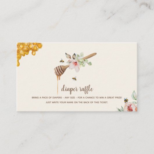 Draagbare rotzooi en Baby van honingbijen Informatiekaartje (Voorkant)