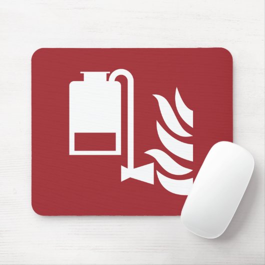 Draagbare schuimapplicator veiligheidsbord muismat (Met muis)