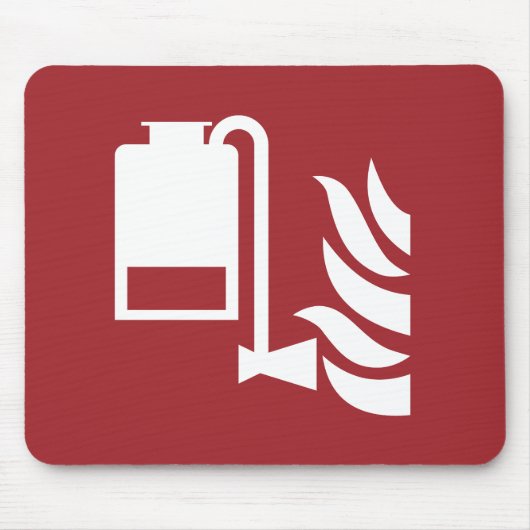 Draagbare schuimapplicator veiligheidsbord muismat (Voorkant)