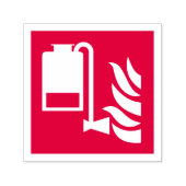 Draagbare schuimapplicator veiligheidsbord  zelfinktende stempel (Design)