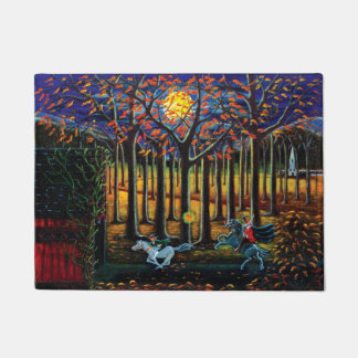 Draagbare slaapmutsmannetjes deurmat