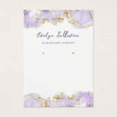 Draagbare speelsieraden voor design visitekaartje (Voorkant)