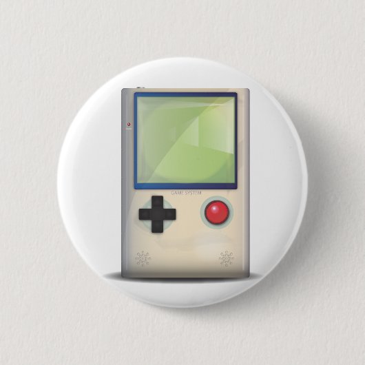 Draagbare spelcomputer ronde button 5,7 cm (Voorkant)