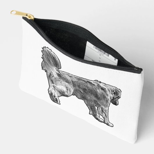 Draagbare stippenzak etui (Open)