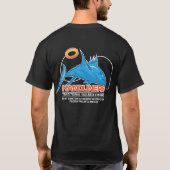 Draagbare T-Shirt-design van handlijners T-shirt (Achterkant)