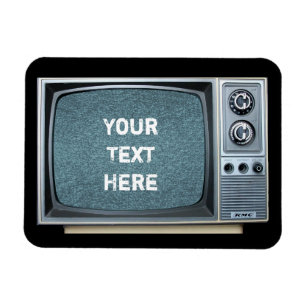 Draagbare televisie met statische magneet