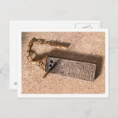 Draagbare zonnewijzer, zilver en goud, 10e eeuw (d briefkaart (Voorkant / Achterkant)