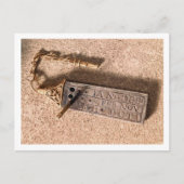 Draagbare zonnewijzer, zilver en goud, 10e eeuw (d briefkaart (Voorkant)