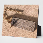 Draagbare zonnewijzer, zilver en goud, 10e eeuw (d fotoplaat (Zijkant)