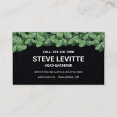 Draagbare zorg en landschapsontwerp Professionele Visitekaartje (Achterkant)