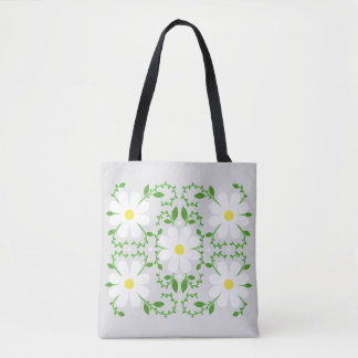 Draagbloem met kussenhoes tote bag