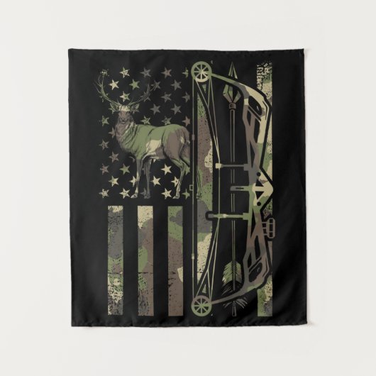 Draagboegjacht Wandkleed (Voorkant)