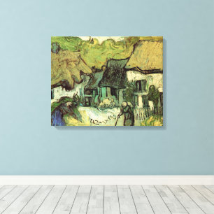 Draagde katjes in Jorgus door Vincent van Gogh Canvas Afdruk