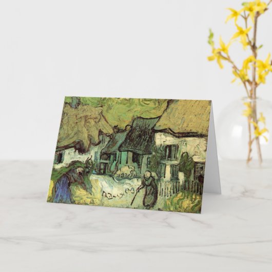 Draagde katjes in Jorgus door Vincent van Gogh Kaart (Gele Bloem)