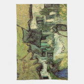 Draagde katjes in Jorgus door Vincent van Gogh Theedoek (Verticaal)