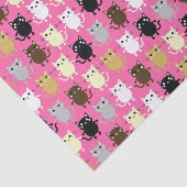 Draagfeest van het Kind van Kitty Cute Tissuepapier (Detail)