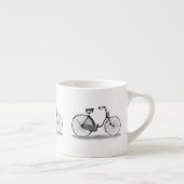  draagfiets voor dames espresso kop (Rechts)
