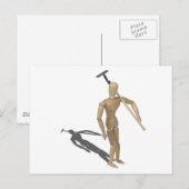 DraagGardeningHoe12611 Briefkaart (Voorkant / Achterkant)