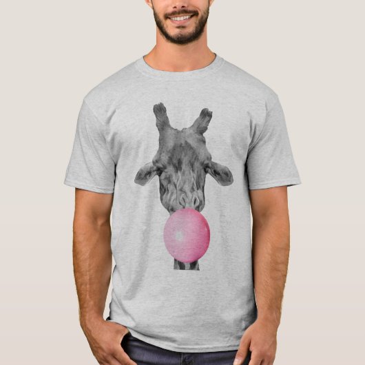 Draaggiraffe T-shirt (Voorkant)