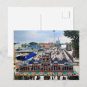 Draaghek in Batu Caves Briefkaart (Voorkant / Achterkant)