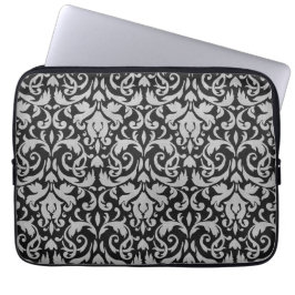 Draaghoes met zwarte grijze klep voor laptop sleeve