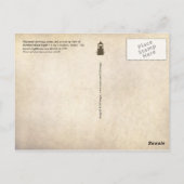 Draagkop Licht gemeten tekeningen en plannen Briefkaart (Achterkant)