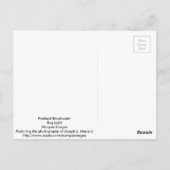 Draagland Breakwater / Bug Light Briefkaart (Achterkant)