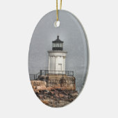Draagland Breakwater / Bug Light Keramisch Ornament (Links)