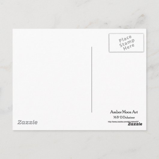 Draagland Head Light Tower Briefkaart (Achterkant)