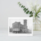 Draagland, OF Uitzicht en toren voor brandweerpost Briefkaart (Staand voorkant)