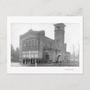 Draagland, OF Uitzicht en toren voor brandweerpost Briefkaart